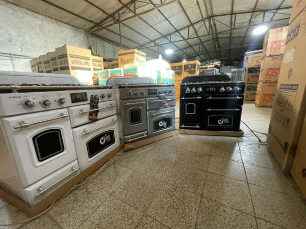 اجاق گاز طرح فر تکنو 4 درب