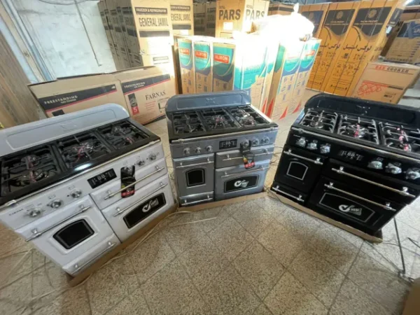 اجاق گاز طرح فر تکنو 4 درب